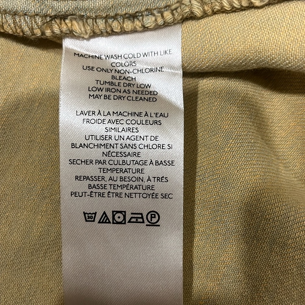 Free People Beige Button-Front Utility Jacket - Picture 5 of 6